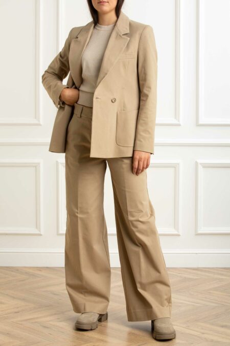 CRUNA-PANTALONE DONNA-CRUANDREA2503 NOCCIOLA 44