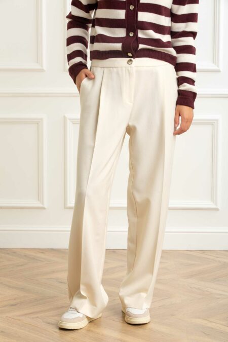 CRUNA-PANTALONE DONNA-CRUCORA2514 BURRO 44