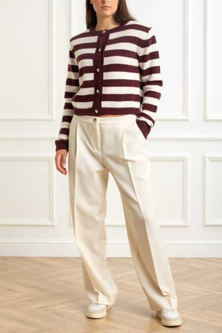 CRUNA-PANTALONE DONNA-CRUCORA2514 BURRO 44