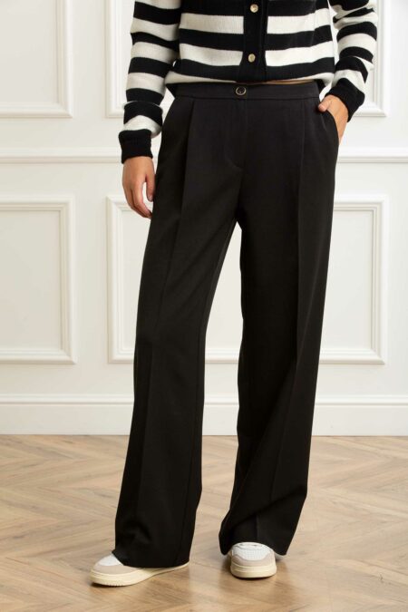 CRUNA-PANTALONE DONNA-CRUCORA2514 NERO 46