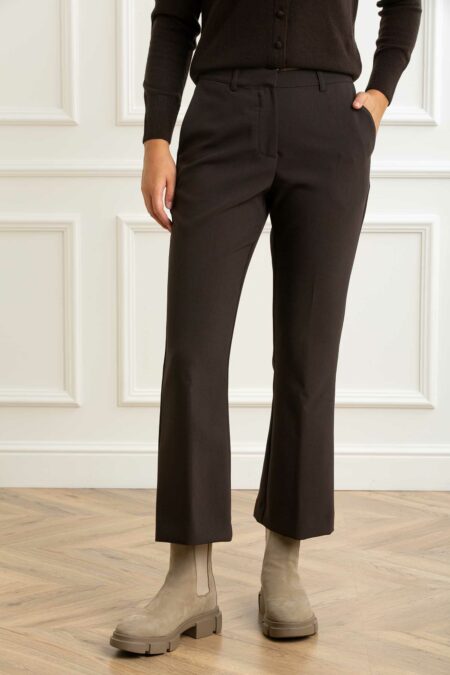 CRUNA-PANTALONE DONNA-CRUJUNO2512 MORO 46