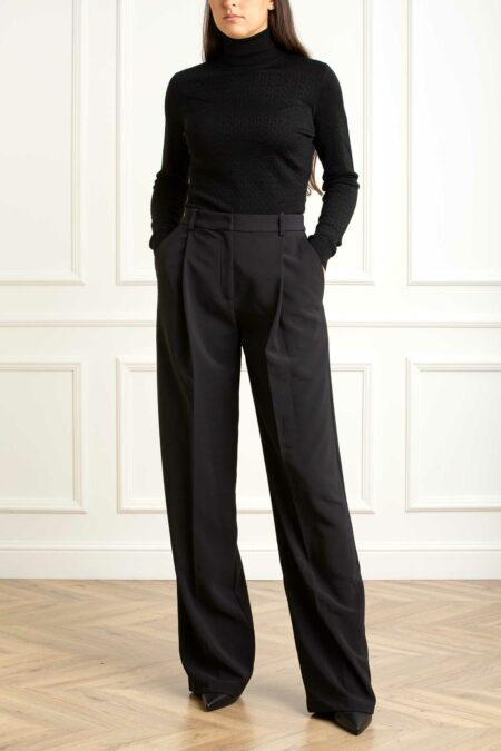 ELISABETTA FRANCHI-PANTALONE-EFPA12556E2 NERO 46