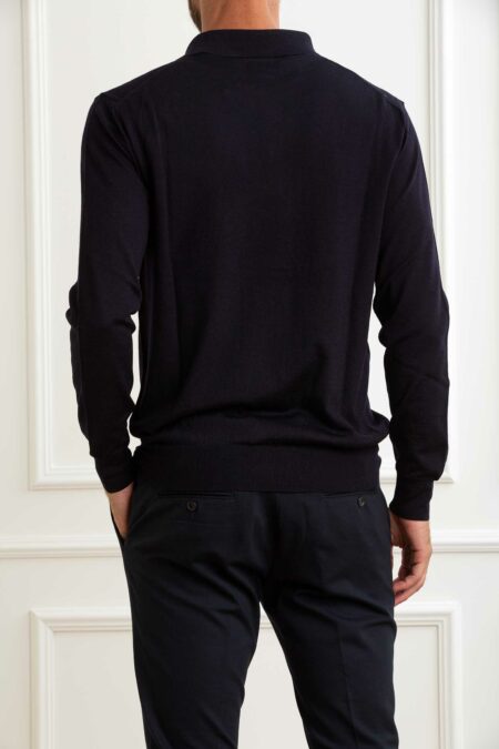 HOSIO-POLO F16 100% LANA-HO100M36 BLU XXL