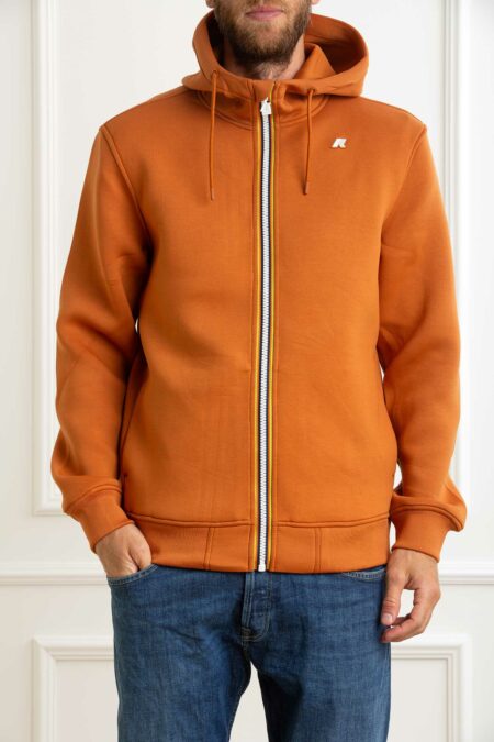 K-WAY-MAGLIA PILE RAINER SPACER-KWK2141DWA25 ORANGE S