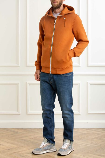 K-WAY-MAGLIA PILE RAINER SPACER-KWK2141DWA25 ORANGE S