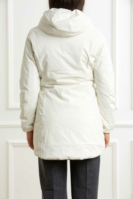 K-WAY-GIUBBINO DENISE ST WARM DOUBLE-KWK6128UW WHITEGAR S