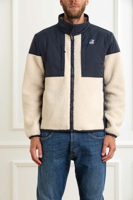 K-WAY-MAGLIA PILE SIXTE 4.0 ORSETTO-KWK6133HW BLUEDEPHT XL