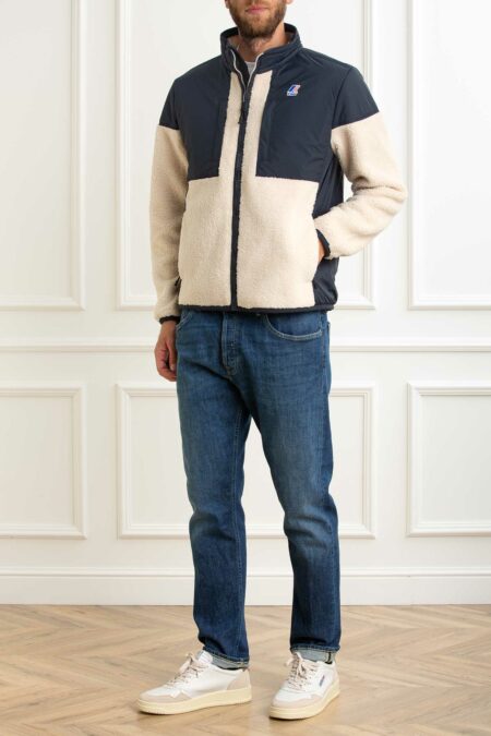 K-WAY-MAGLIA PILE SIXTE 4.0 ORSETTO-KWK6133HW BLUEDEPHT XL