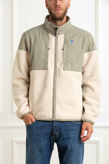 K-WAY-MAGLIA PILE SIXTE 4.0 ORSETTO-KWK6133HW GREENOAK XL