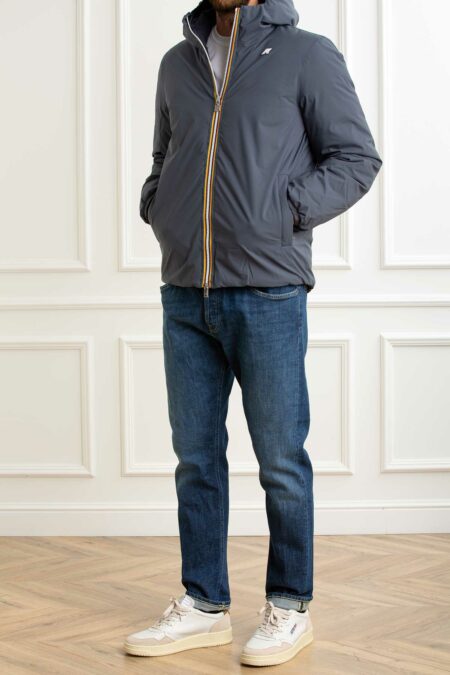 K-WAY-GIUBBINO ST THERMO DOUBLE-KWK8127WWA25 BLUEAIRF XXL