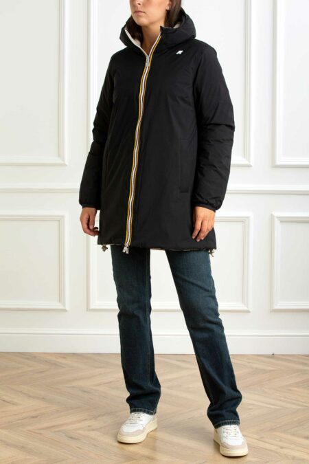 K-WAY-GIUBBINO SOPHIE ST THERMO DOUBLE-KWK8134DWA25 BLACKPURE XS