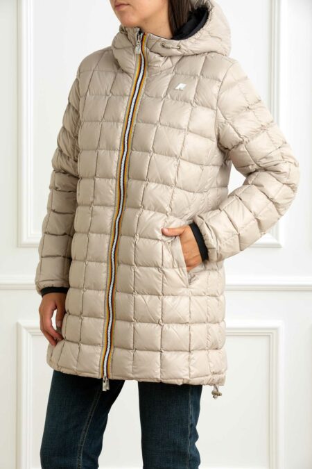 K-WAY-GIUBBINO SOPHIE ST THERMO DOUBLE-KWK8134DWA25 BLACKPURE XS