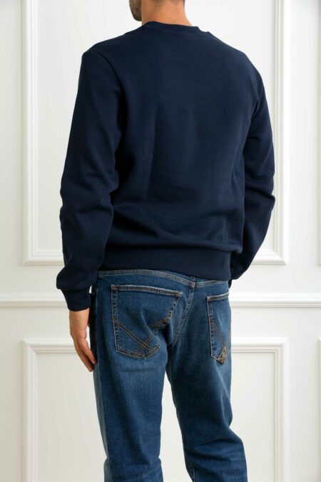 LACOSTE-FELPA GIRO UOMO-LCSH9608A25 BLU 6