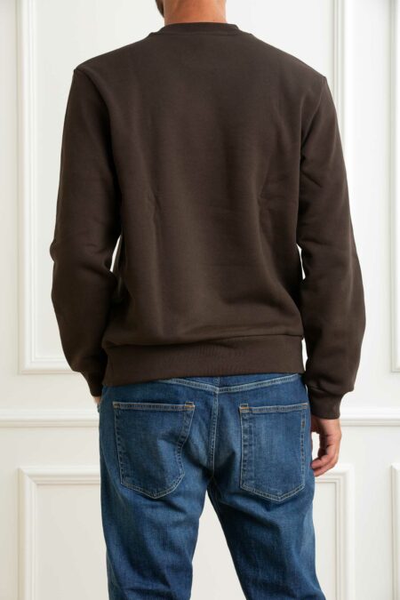 LACOSTE-FELPA GIRO UOMO-LCSH9608A25 MARRONE 6