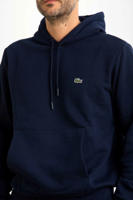 LACOSTE-FELPA CAPP.UOMO-LCSH9623A25 BLU 6
