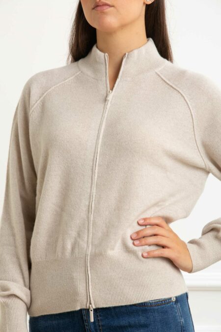 MARELLA-CARDIGAN IN MAGLIA-MALUBIANA GRIGIO XS