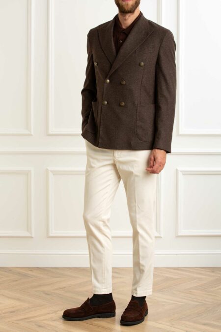 SELECT BOX-GIACCA JEASRY DOPPIO PETTO-MULKANSASGKS107 MORO 54