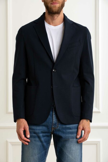 SELECT BOX-GIACCA JEARSY MONO-MULNEWYORKGKS112 BLU 54