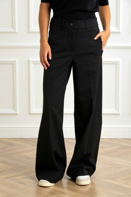 NINE INTHE MORNING-PANTALONE ASTRID COULISSE-NISTR01S37 NERO 29