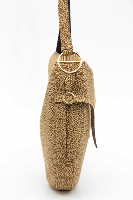 BORBONESE-BORSA HOBO M. OP NATURALE-BO91010103684 NATURALE TU