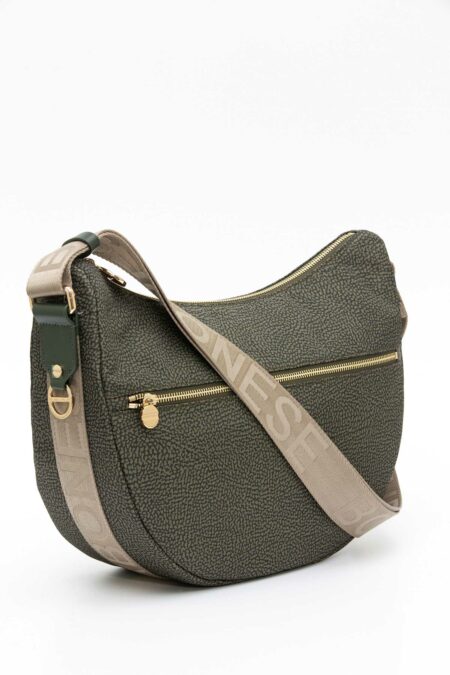 BORBONESE-BORSA LUNA BAG MIDDLE ALLORO-BO934108I15A5 ALLORO TU