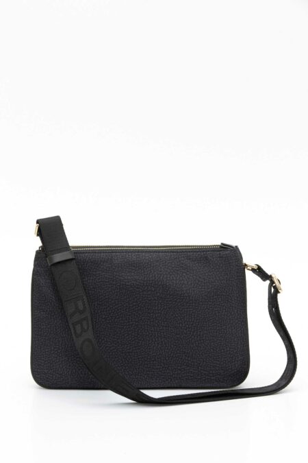 BORBONESE-BORSA CROSS OVER S. ALLORO-BO934119I15A5 DARKBLACK TU