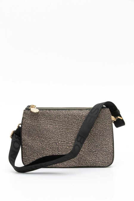 BORBONESE-BORSA CROSS OVER S. ALLORO-BO934119I15A5 NATURALE TU