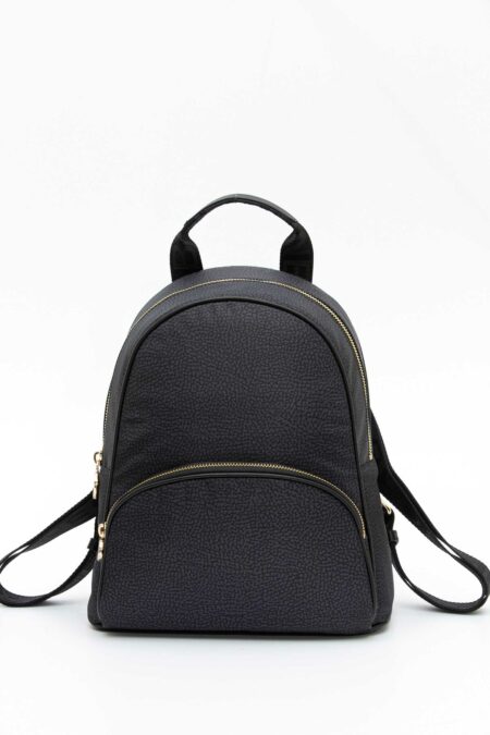 BORBONESE-ZAINO MEDIUM DARK BLACK-BO934136I15 DARKBLACK TU