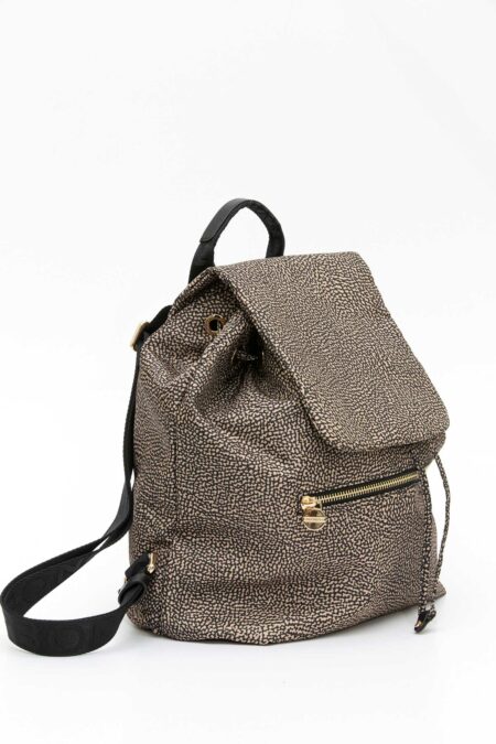 BORBONESE-ZAINO MEDIUM OP NATURALE/NERO-BO934486I15A5 NATURALE TU