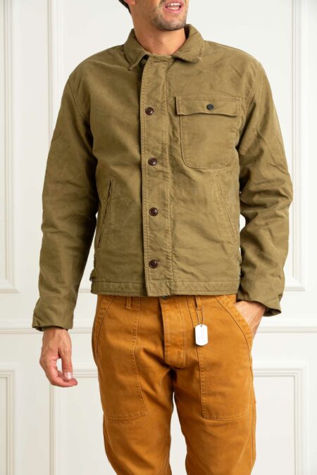 CHESAPEAKE'S-GIUBBINO COTTON WOOL LINED-CHEA2DECKA5 KHAKIGREEN M