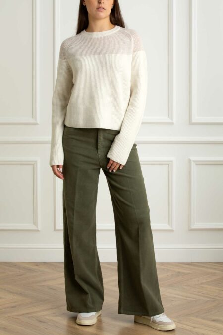 CRUNA-MAGLIA GIROCOLLO-CRUODETTE2556 BURRO 44