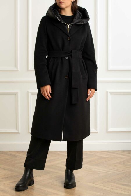 EMME MARELLA-PIUMINO LUNGO-EMDESIDERIO NERO 44