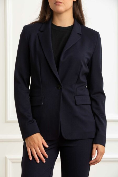 EMME MARELLA-GIACCA IN JERSEY-EMGAMMAA25 BLU XL