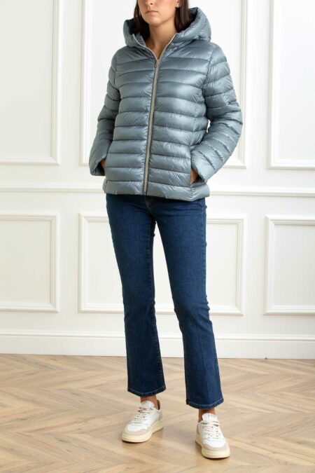 EMME MARELLA-PIUMINO CORTO-EMGENEVE AZZURRO 48