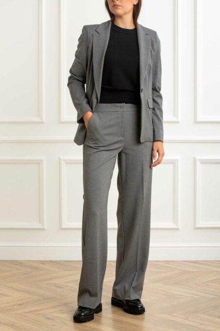EMME MARELLA-PANTALONE IN JERSEY-EMPALACE GRIGIOMEL L