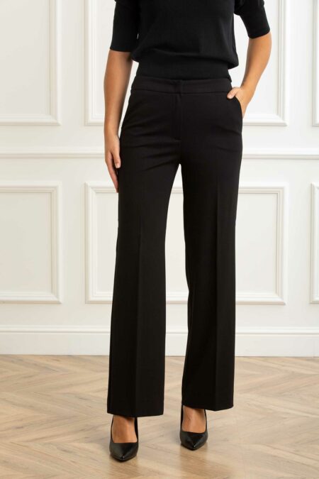 EMME MARELLA-PANTALONE IN JERSEY-EMPALACE NERO XL