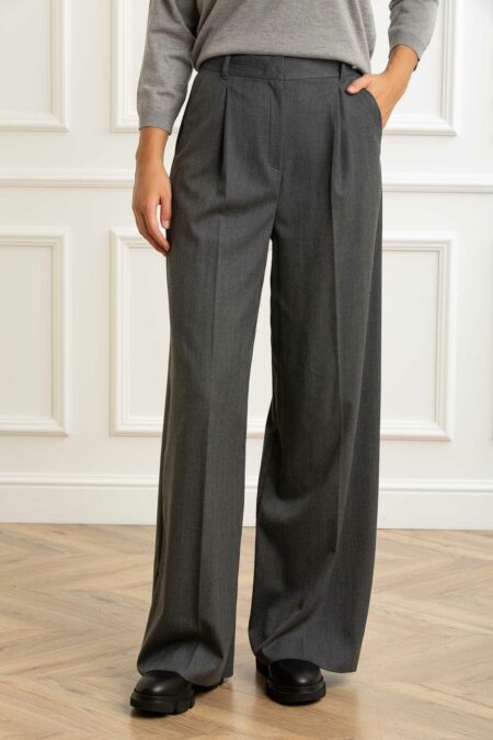 EMME MARELLA-PANTALONE-EMQUORUM GRIGIORESC 44