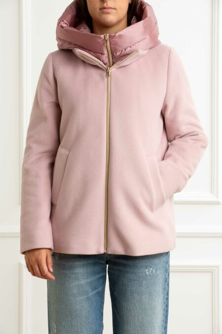 EMME MARELLA-PIUMINO CORTO-EMSORRISO ROSA 44