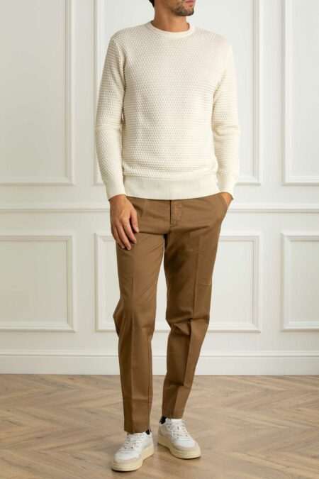 GRP-MAGLIA PUNTO PALLA GIRO-GRPTEC2GIROA25 ECRU 6