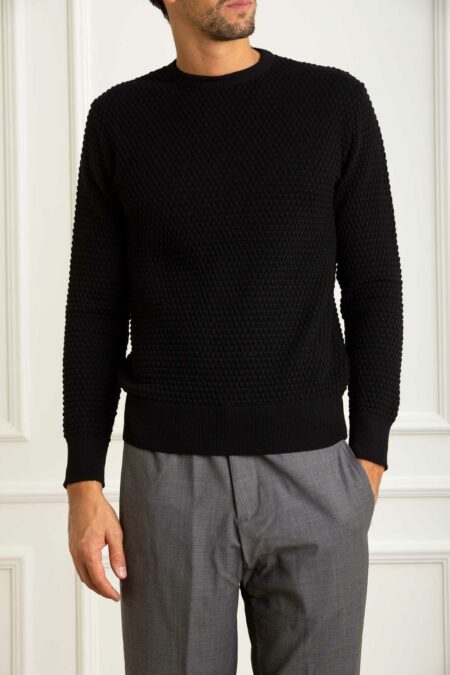 GRP-MAGLIA PUNTO PALLA GIRO-GRPTEC2GIROA25 NERO 6