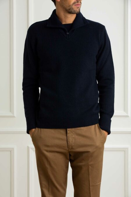 GRP-MAGLIA POLO SAILOR COLLAR-GRPTECRA7 BLUE 5