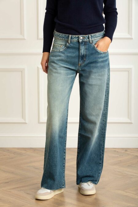 ICON DENIM LOS ANGELES-JEANS BEA GAMBA LARGA-ICBEAID8781AST STONE 30