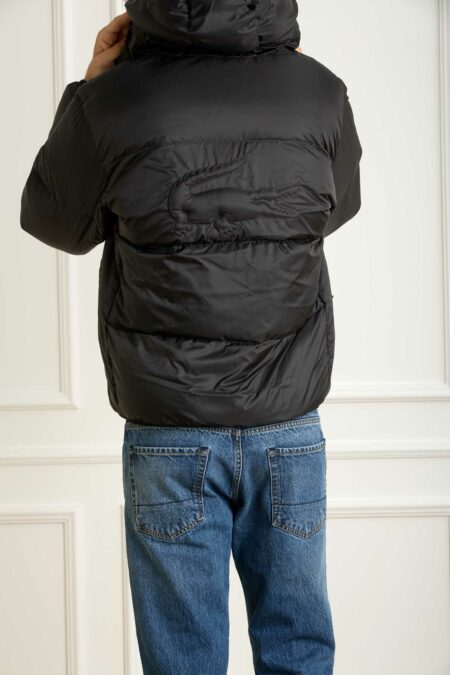 LACOSTE-PIUMINO CAPPUCCIO UOMO-LCBH2905 NERO 54