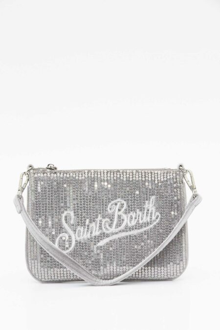 MC2 SAINT BARTH-BORSA PARISIENNE MINI VELVET-MC2PARM005TEX000101398I VELVET TU