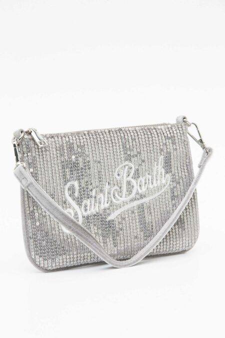 MC2 SAINT BARTH-BORSA PARISIENNE MINI VELVET-MC2PARM005TEX000101398I VELVET TU