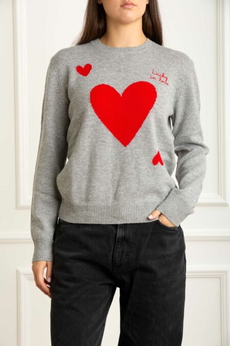 MC2 SAINT BARTH-MAGLIA NEW QUEEN LUCKY LOVE-MC2QUE0010TEX000103579I LUCKY XS