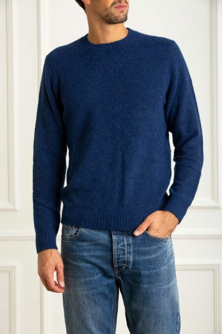 MC2 SAINT BARTH-MAGLIA REGENT ALPACA-MC2REGE006TEX0001 BLUE XL