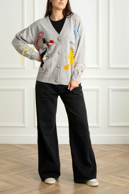 MC2 SAINT BARTH-MAGLIA SASI DONEGAL - SILVESTER-MC2SASI002TEX000100444I UNICA TU