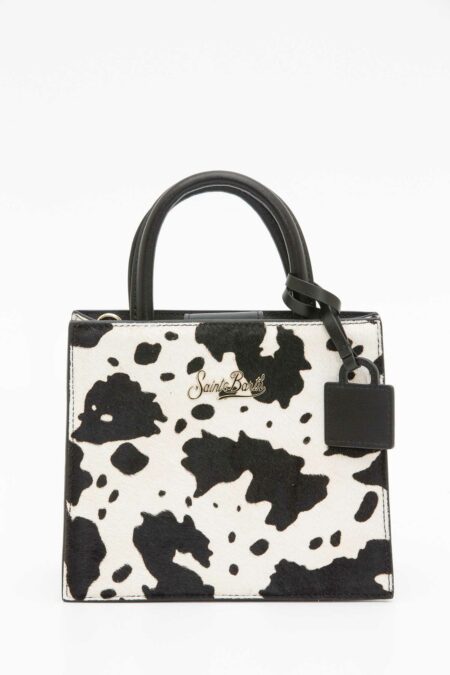 MC2 SAINT BARTH-SHOP BAG MINI COW BRUSHED-MC2SHBM0002TEX000100509I UNICA TU