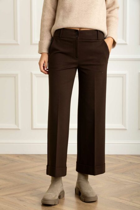 NAVIGLI 61-PANTAL. CROPPED P/MILANO-NVILARIOT3787 MORO 48